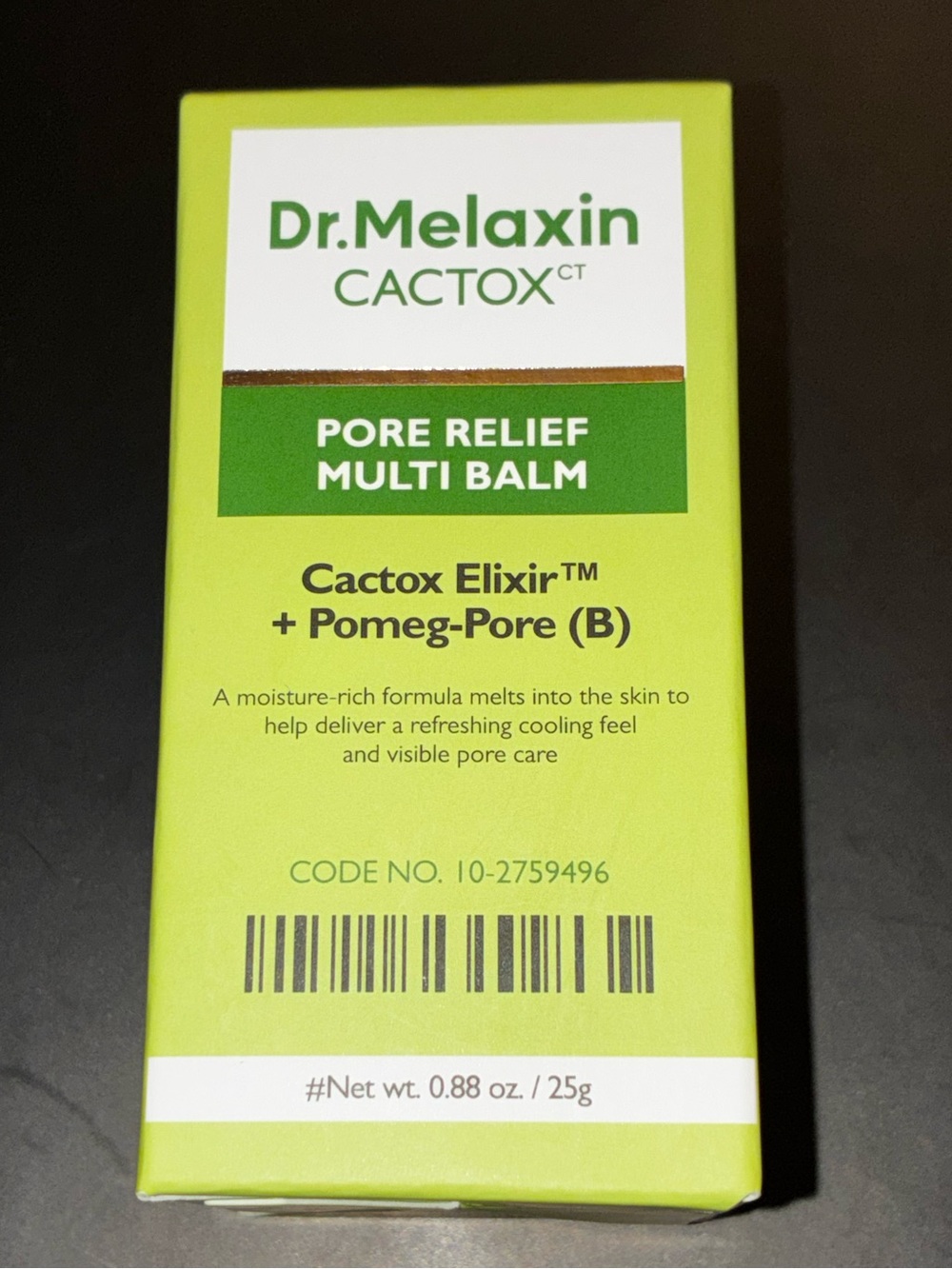Dr. Melaxin Cactox Pore Relief Multi Balm